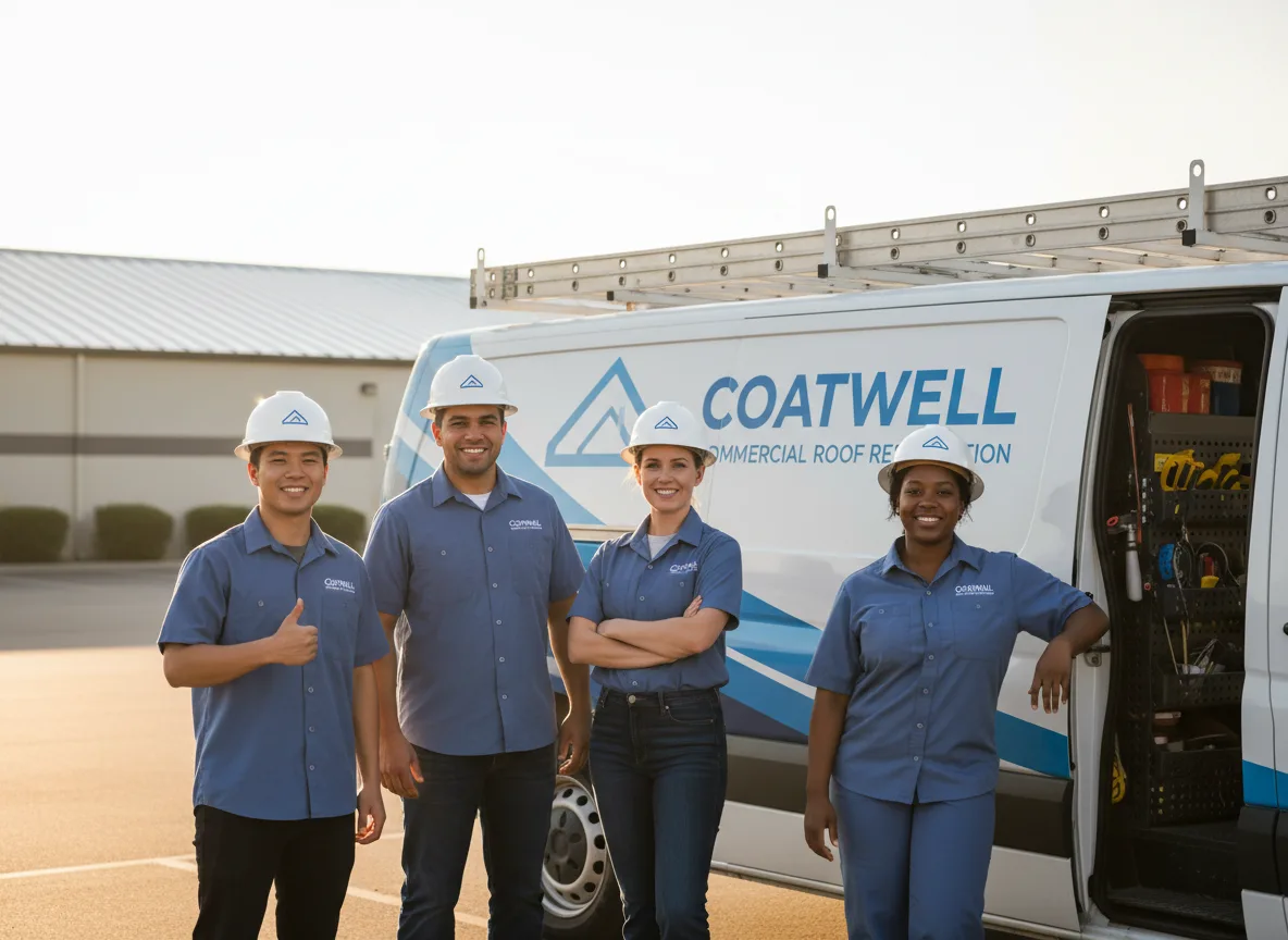 Commercial roof coating company in Central, LA